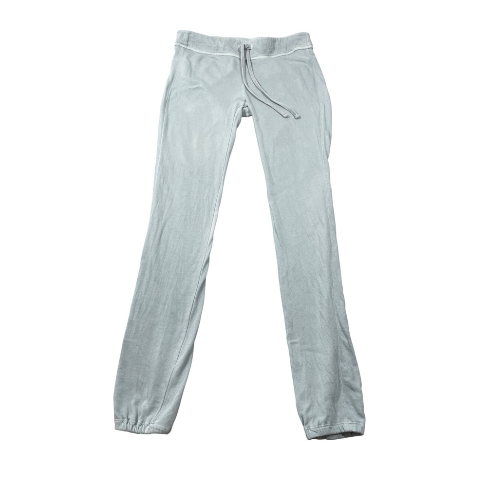 James Perse Vintage Genie Sweatpants Women 0 Blue Supima Cotton Jogger WXA1453